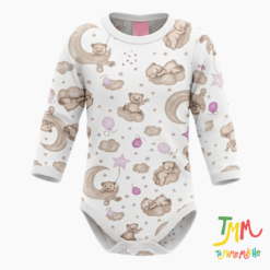 Body Manga Larga Osito Luna