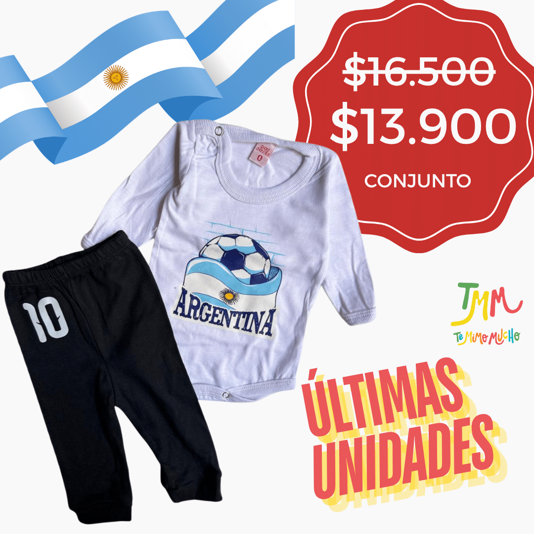 Conjunto mundial argentina blanco - Image 2