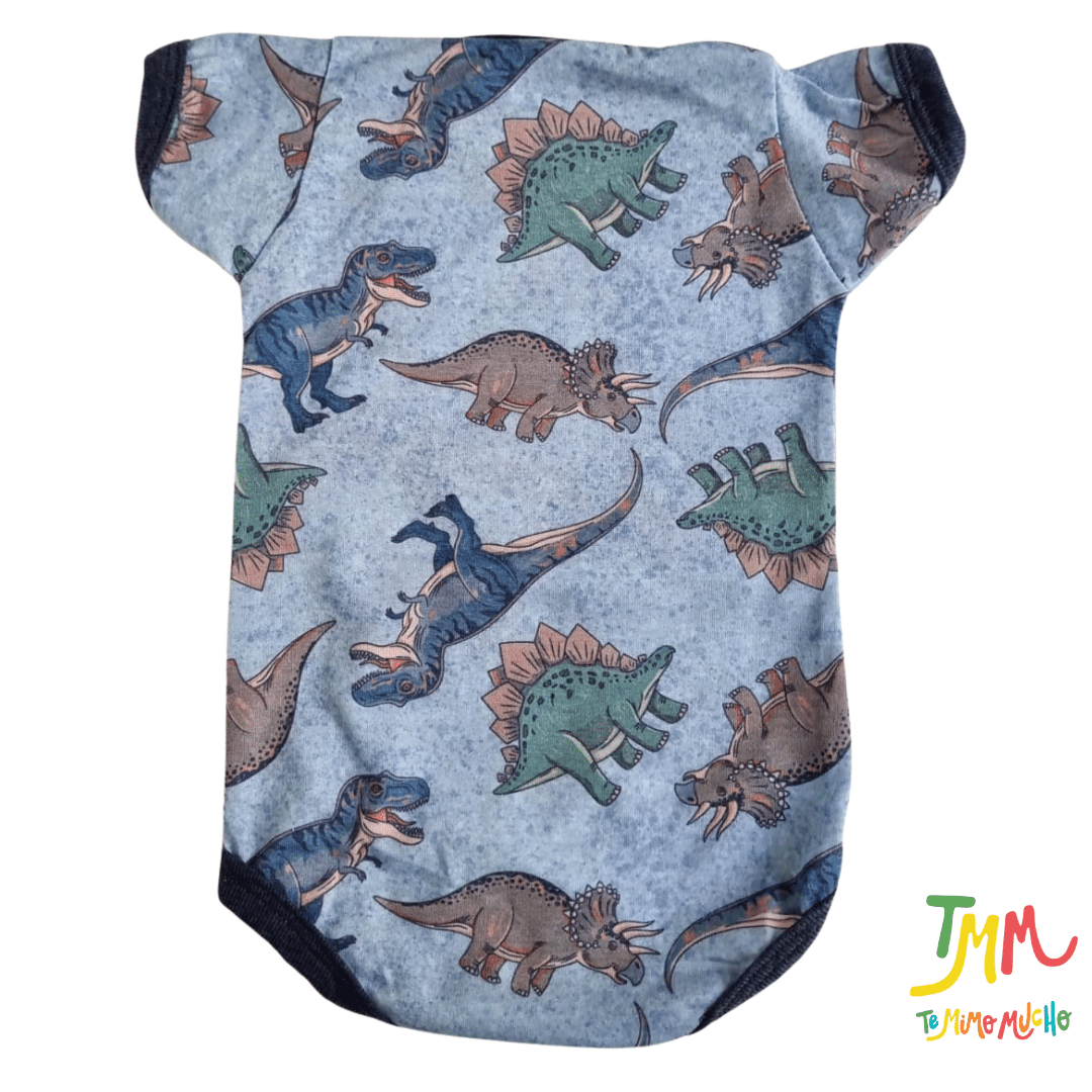 Body manga corta Dino Gris - Imagen 5
