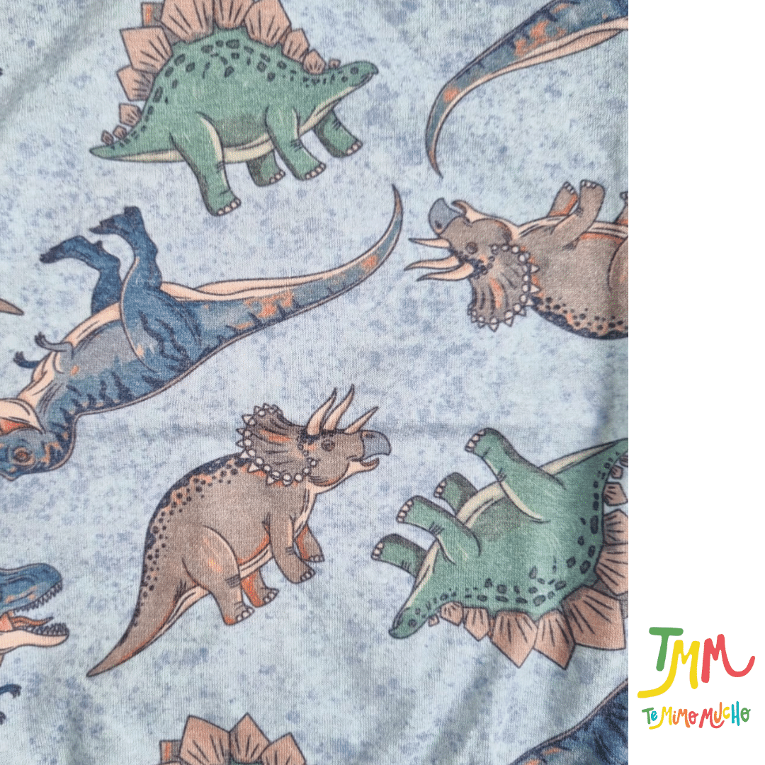 Body manga corta Dino Gris - Imagen 4