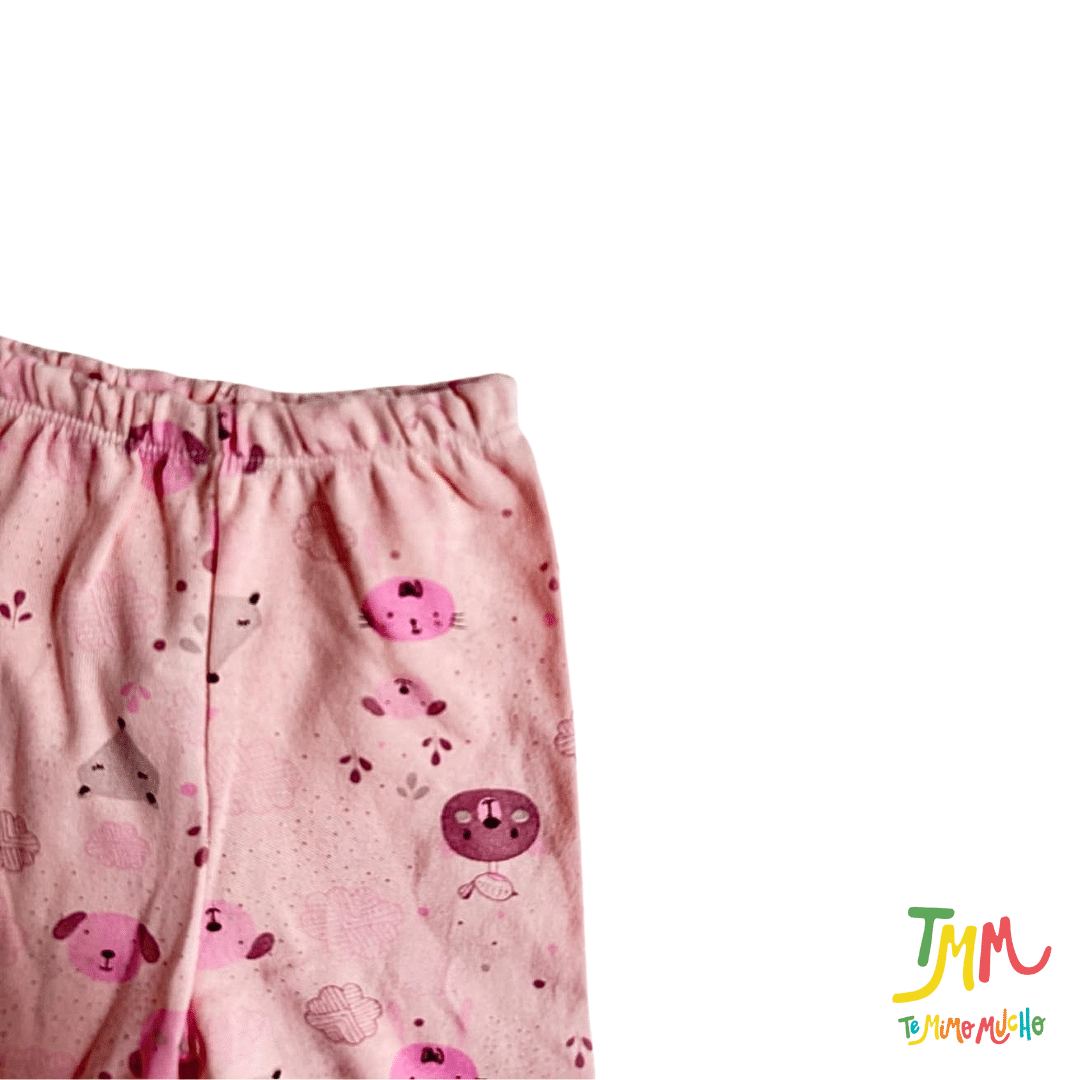 Pantaloncito Animalitos fondo Rosa - Image 3