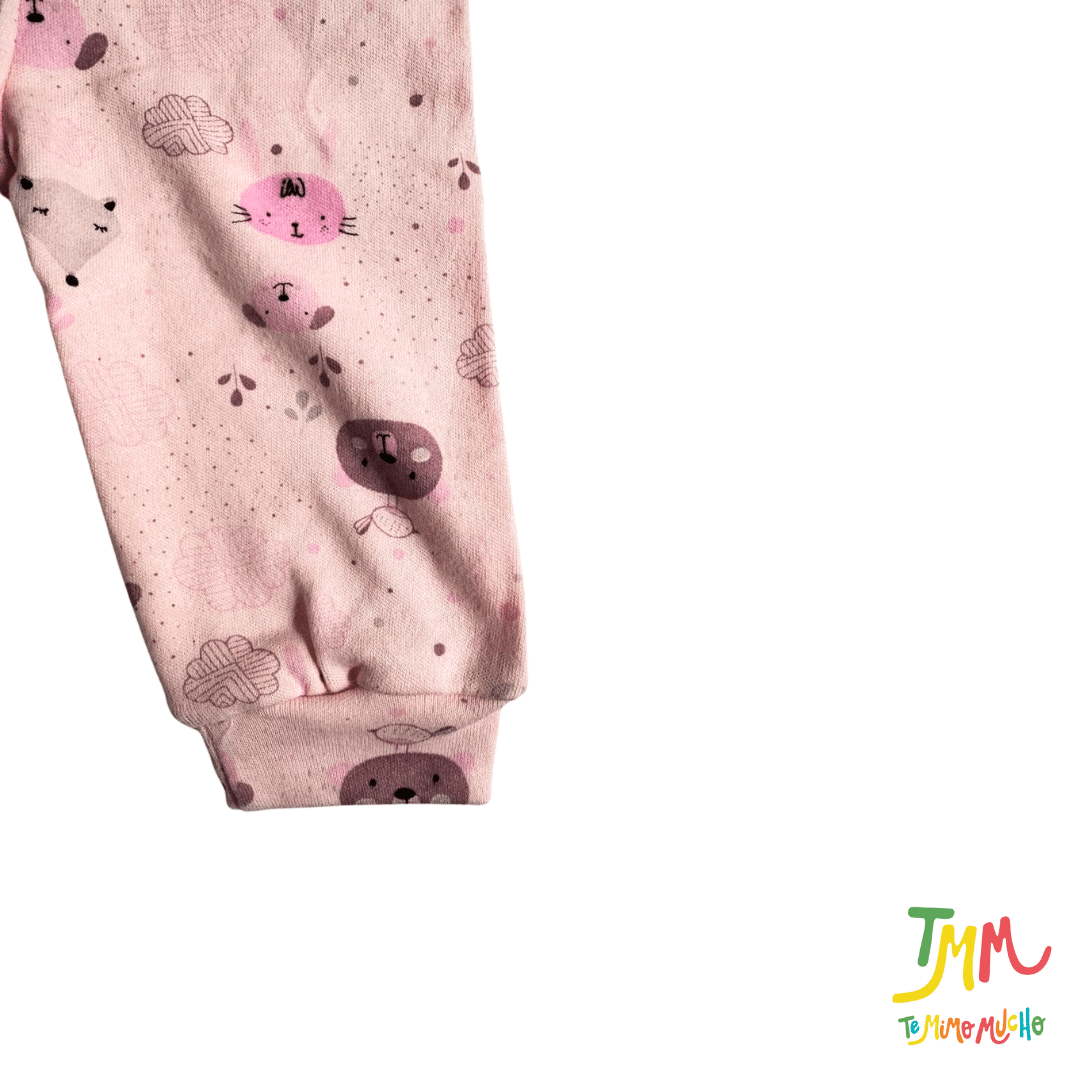 Pantaloncito Animalitos fondo Rosa - Image 2