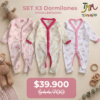 SET X3 DORMILONES BEBA