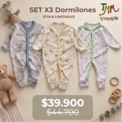 SET X3 DORMILONES BEBE