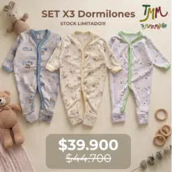 SET X3 DORMILONES BEBE