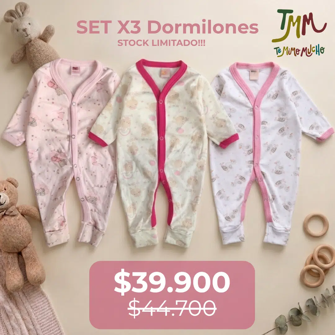 SET X3 DORMILONES BEBA