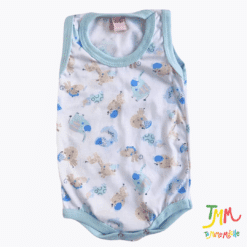 Body Musculosa Animalitos Celeste - Imagen 2