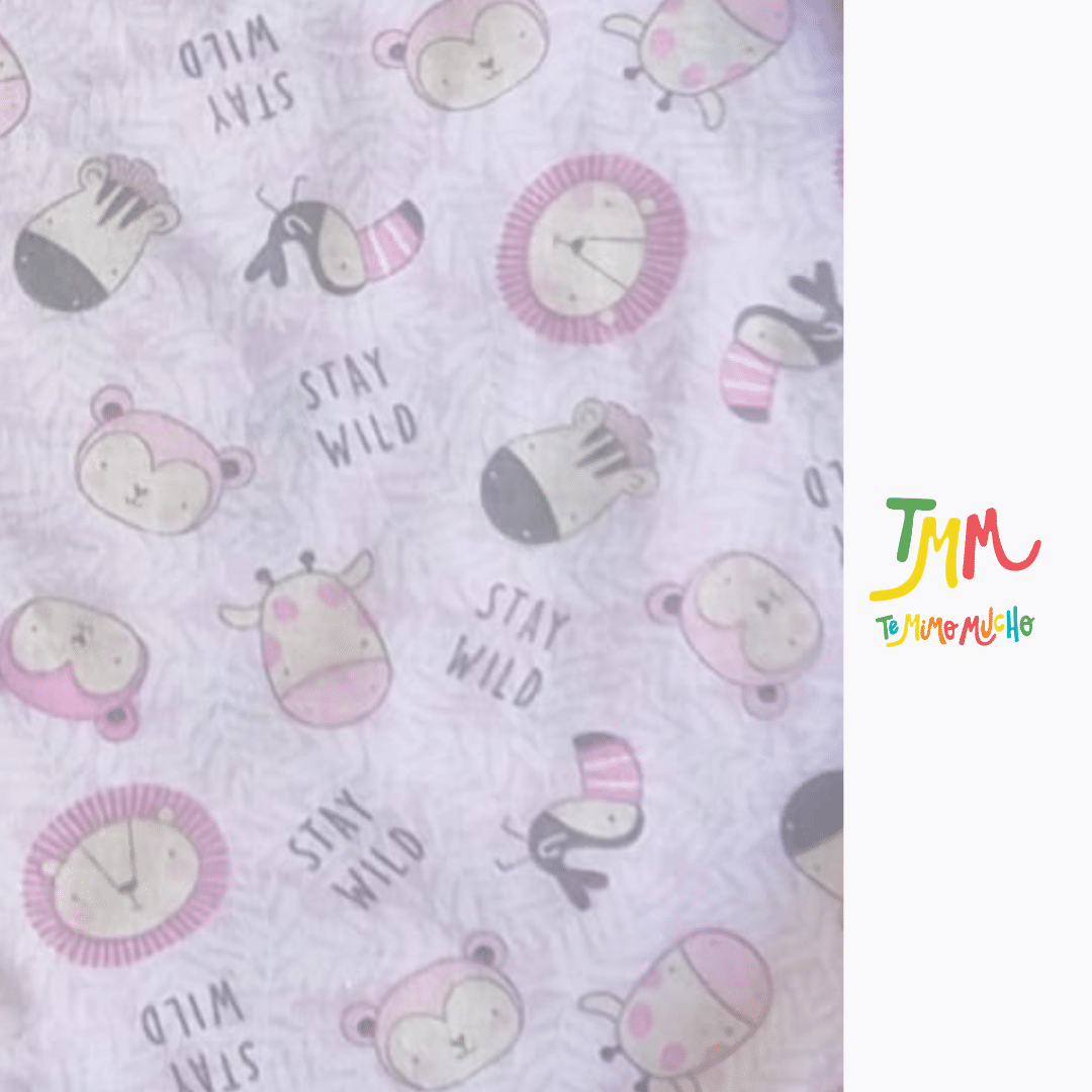 Body Musculosa Monito Rosa - Imagen 5