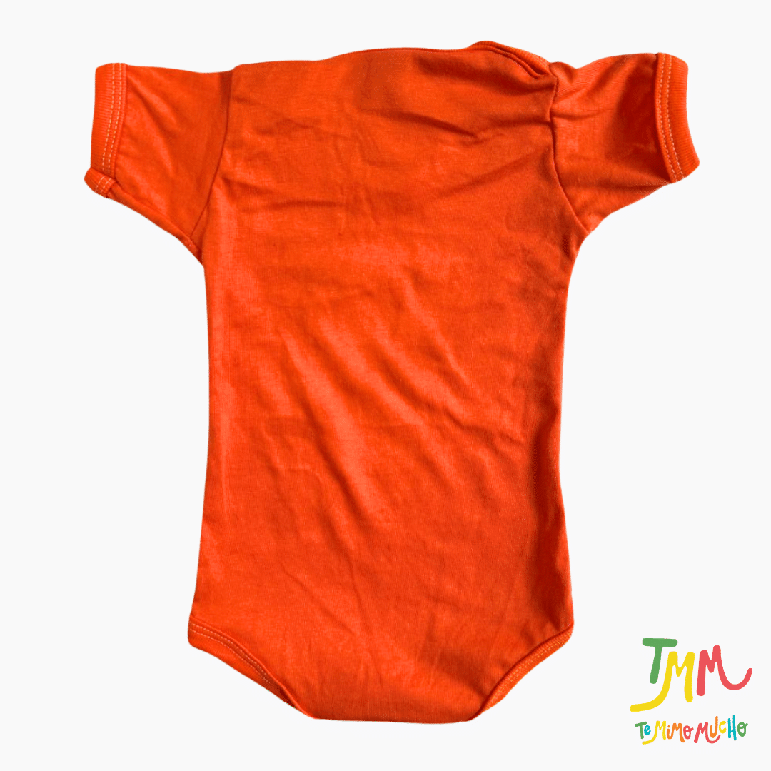 Body liso Naranja manga corta - Imagen 3