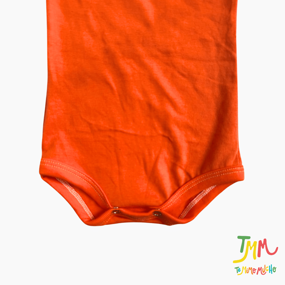 Body liso Naranja manga corta - Imagen 4