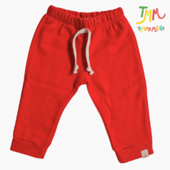 Pantalon Joggin Naranjo color Rojo - Image 2