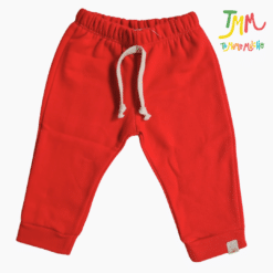 Pantalon Joggin Naranjo color Rojo
