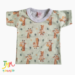 Conjunto Remera y Short Jirafa Verde - Imagen 3