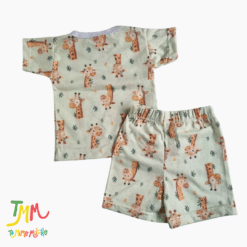 Conjunto Remera y Short Jirafa Verde - Imagen 4