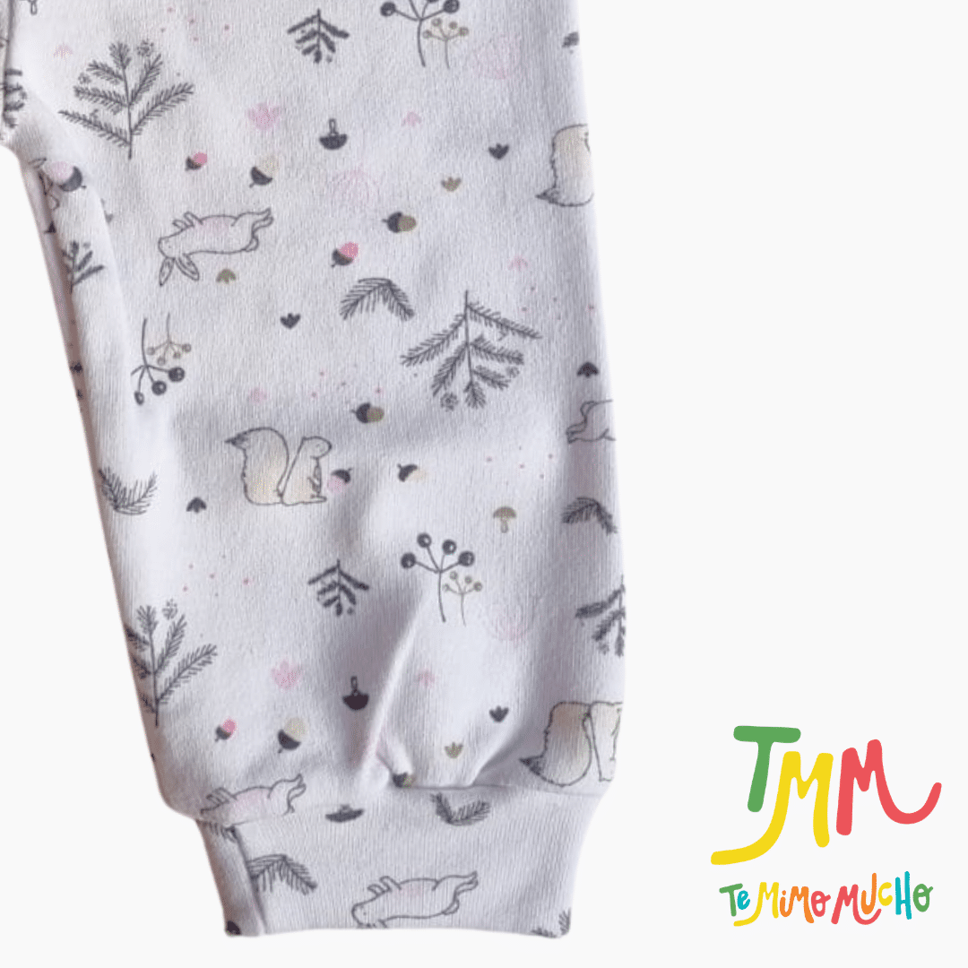 Pantaloncito Ardillitas Blanco - Image 3