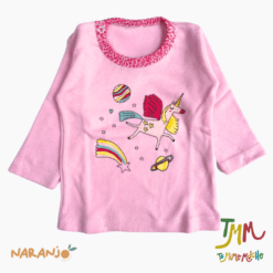 Conjunto UNICORNIO Rosa Naranjo - Imagen 2