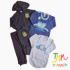 Set TALLE 1 - 4 PRENDAS BEBE MUNDIAL - ART 375 Promo por FALLA
