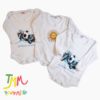 Set TALLE 0 - 3 PRENDAS BEBE MUNDIAL - ART 378