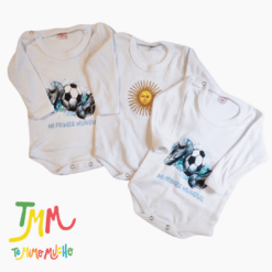 Set TALLE 0 - 3 PRENDAS BEBE MUNDIAL - ART 378