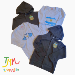 Set TALLE 3 - 4 PRENDAS BEBE MUNDIAL - ART 384
