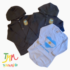 Set TALLE 3 - 3 PRENDAS BEBE MUNDIAL - ART 385