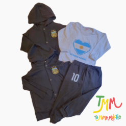 Set TALLE 4 - 4 PRENDAS BEBE MUNDIAL - ART 390