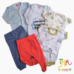 Set TALLE 0 - 6 PRENDAS BEBE - ART 392