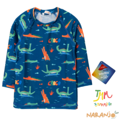 Conjunto malla proteccion uv 50+ NARANJO COCO - Imagen 2