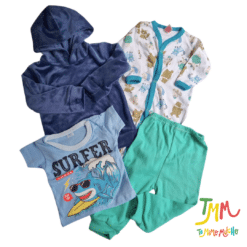 Set TALLE 1 - 4 PRENDAS BEBE - ART 404