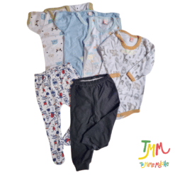 Set TALLE 3 - 6 PRENDAS BEBE - ART 403