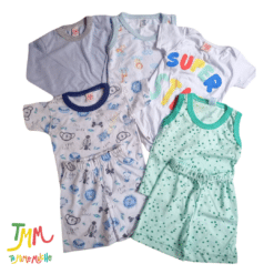 Set TALLE 2 - 5 PRENDAS BEBE - ART 399