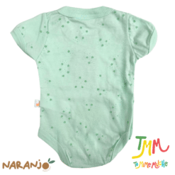 Body NARANJO ESTRELLITAS Verde Manga Corta - Imagen 3