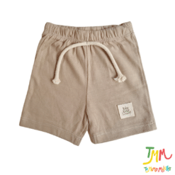 Conjunto body y short Aventura Blanco y Marron - Imagen 5