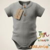 Body NARANJO wafle gris