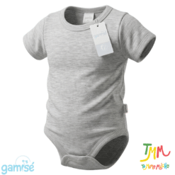 Body Manga Corta Liso GAMISE Melange