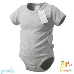 Body Manga Corta Liso GAMISE Melange