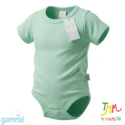 Body Manga Corta Liso GAMISE Verde