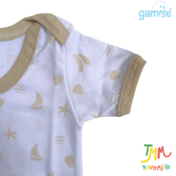 Body Manga Corta Mar GAMISE Beige - Imagen 3