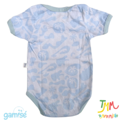 Body Manga Corta Mar GAMISE Celeste - Imagen 3