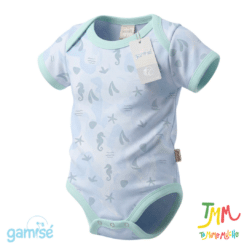 Body Manga Corta Mar GAMISE Celeste