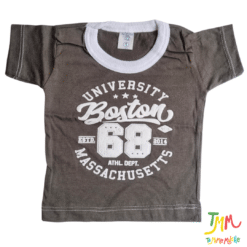 Remera Manga Corta Boston Verde