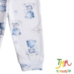 Pantaloncito Osito Nube Pescando Celeste - Imagen 3