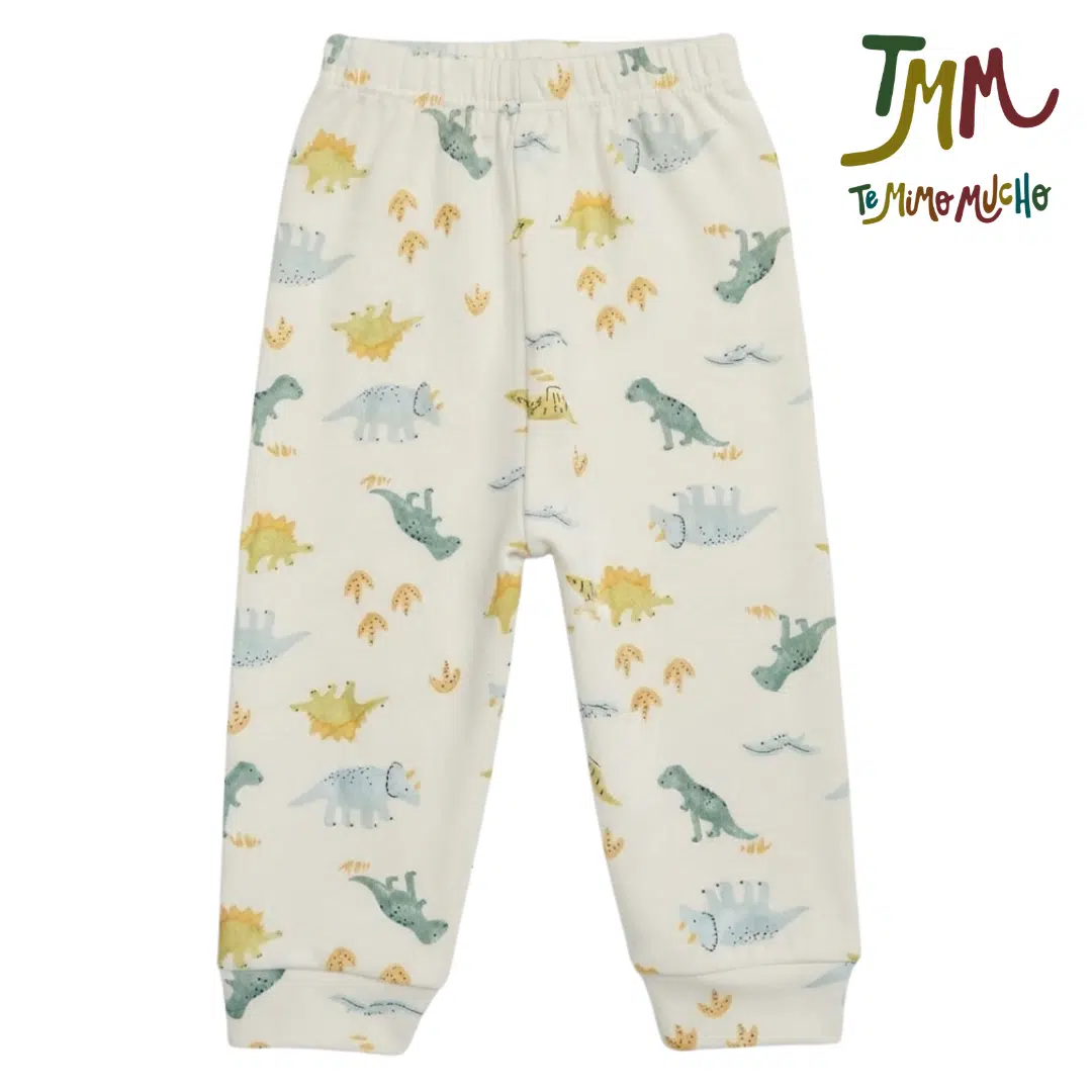 Pantaloncito Dinosaurios Crudo - Imagen 2
