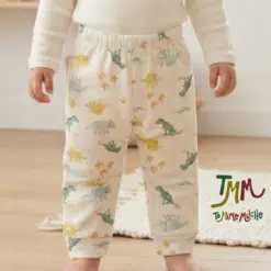 Pantaloncito Dinosaurios Crudo - Imagen 4