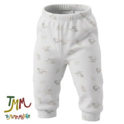 Pantaloncito Pajaritos fondo Blanco