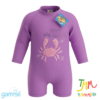 ENTERITO CANGREJO Violeta UV 50+  Gamisé