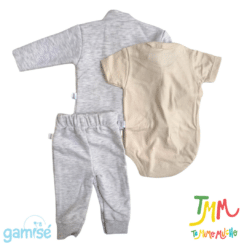 Conjunto Camperita y Pantalon + Body Melange  Gamisé - Imagen 4
