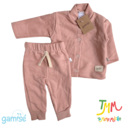 Conjunto Camperita y Pantalon + Body Rosa Gamisé - Imagen 4