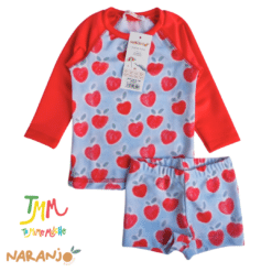 Conjunto malla proteccion uv  Manzanitas NARANJO - Imagen 2