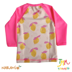 Conjunto malla proteccion uv  Limoncitos NARANJO - Imagen 5